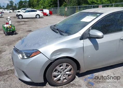 2015 Toyota Corolla Le из США, поврежденный, VIN 2T1BURHE3FC474413